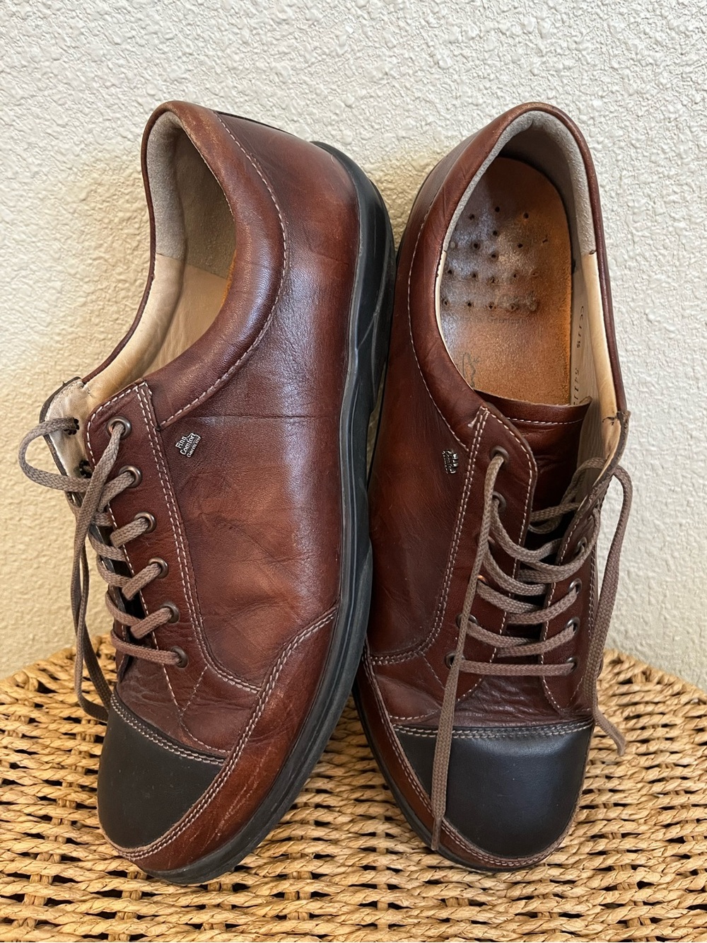 Finn Comfort Alamo Oxford Leather Lace Up Work Comfort Shoes Men’s Size 11.5